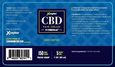 Xceptor_CBD Pain Cream_Unscented_LBL.jpg Xceptor_CBD Pain Cream_Unscented_LBL - Xceptor CBD Pain Cream Unscented LBL